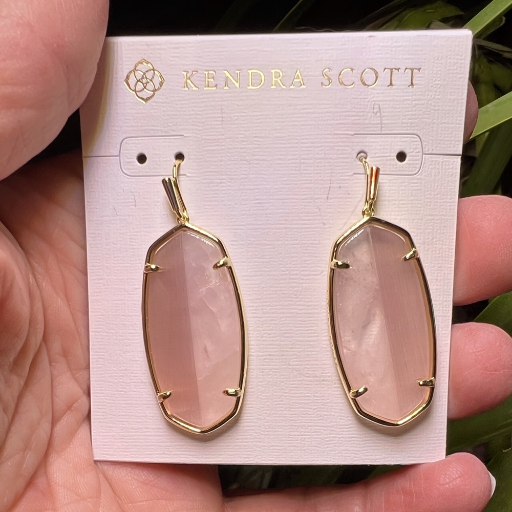Kendra Scott Intarsia earrings. NWT